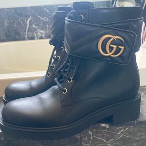 GG Matelasse Strap Bootie